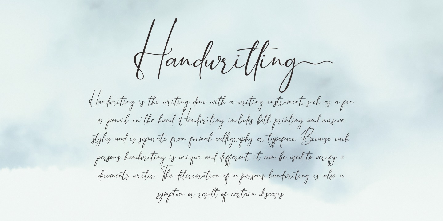 Poetry Darling Italic Font preview
